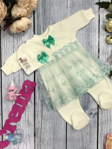 Купить оптом 129. Комбинезон ясельный с шапкой,100% хлопок интерлок в Пензе