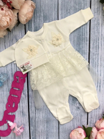 Купить оптом 163.Комбинезон ясельный, хлопок 100 % интерлок в Пензе