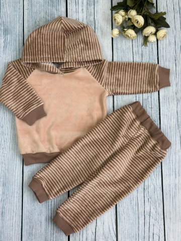 Купить оптом 117. Костюм ясельный, 80% хлопок, 20% ПЭ 80-86-92 в Пензе